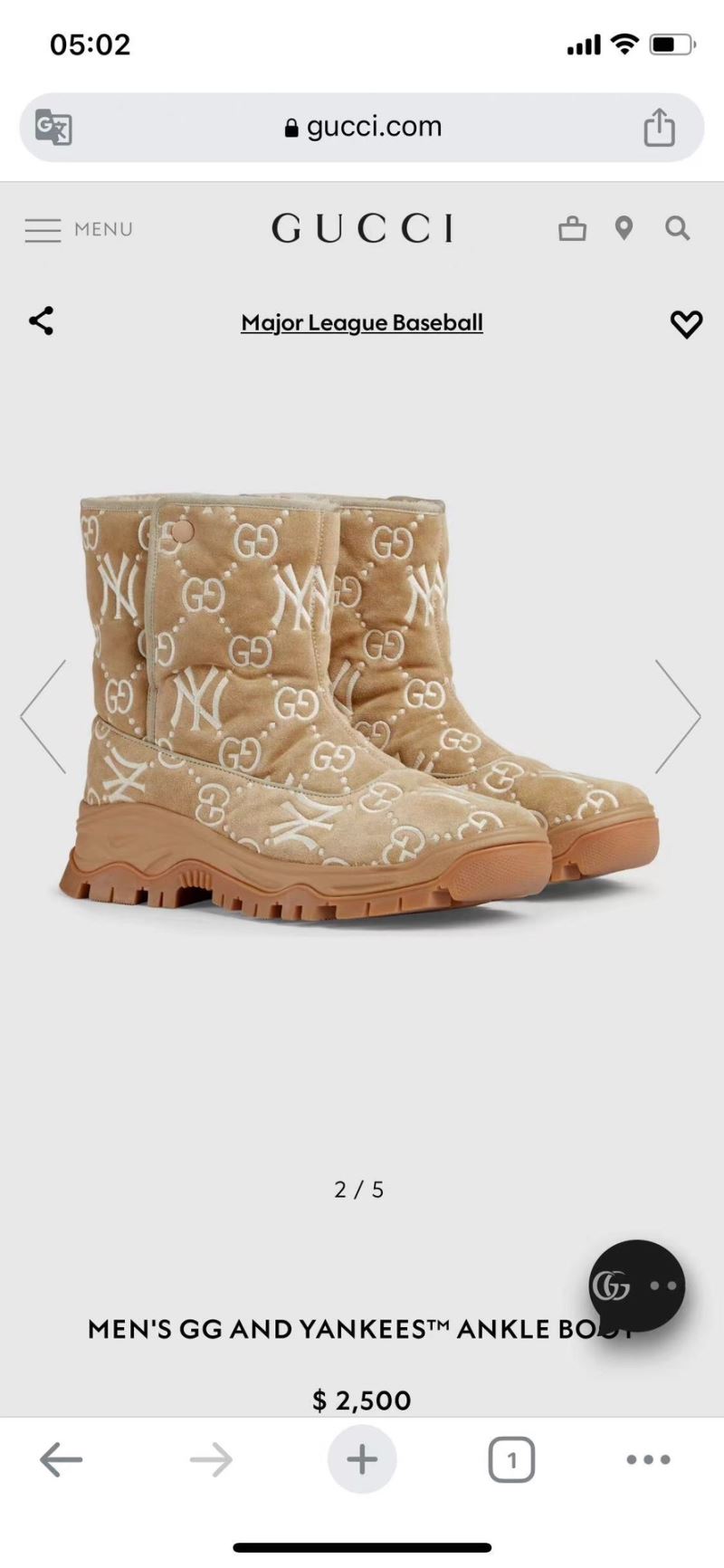 Gucci Boots